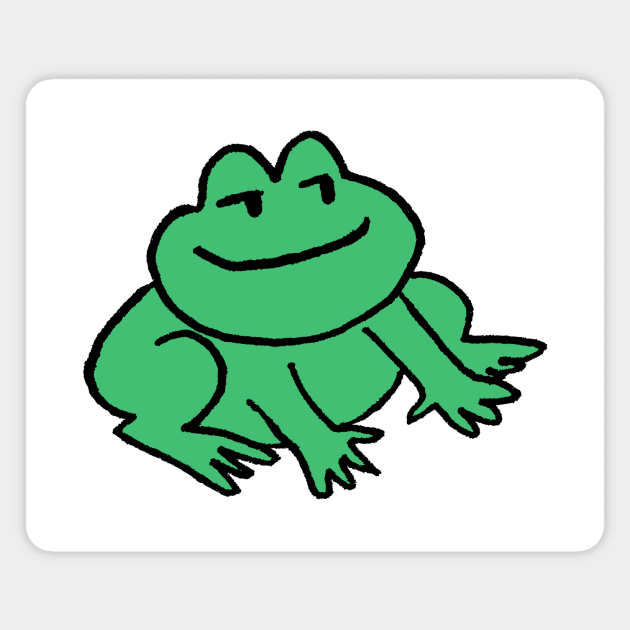 Frog Magnet by joshthecartoonguy